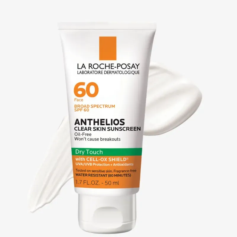 Protector solar sin aceite para cara SPF 60 de La Roche-Posay