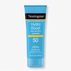 Loción en gel de agua Hydro Boost FPS 50 de Neutrogena 