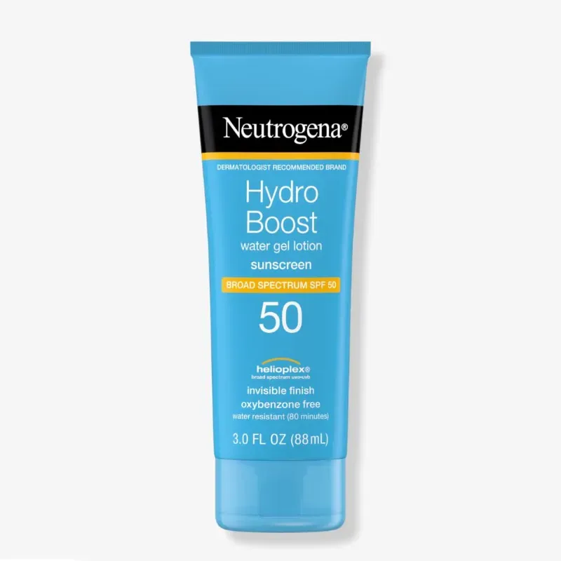 Loción en gel de agua Hydro Boost FPS 50 de Neutrogena 