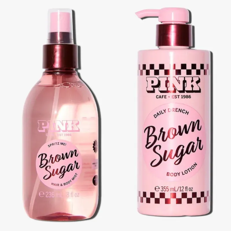 Set Brown Sugar de PINK de Victoria's Secret