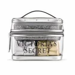 Set de neceseres de belleza 4 en 1 Metallic Sparkle de Victoria's Secret