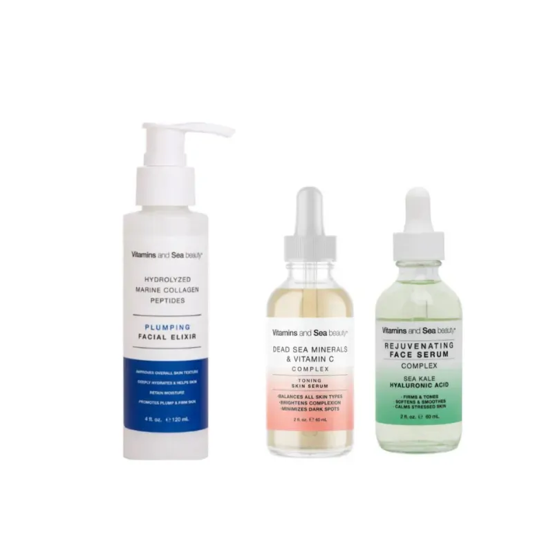 Trío facial de Vitamins and Sea beauty