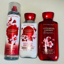 Set Japanese Cherry Blossom BBW