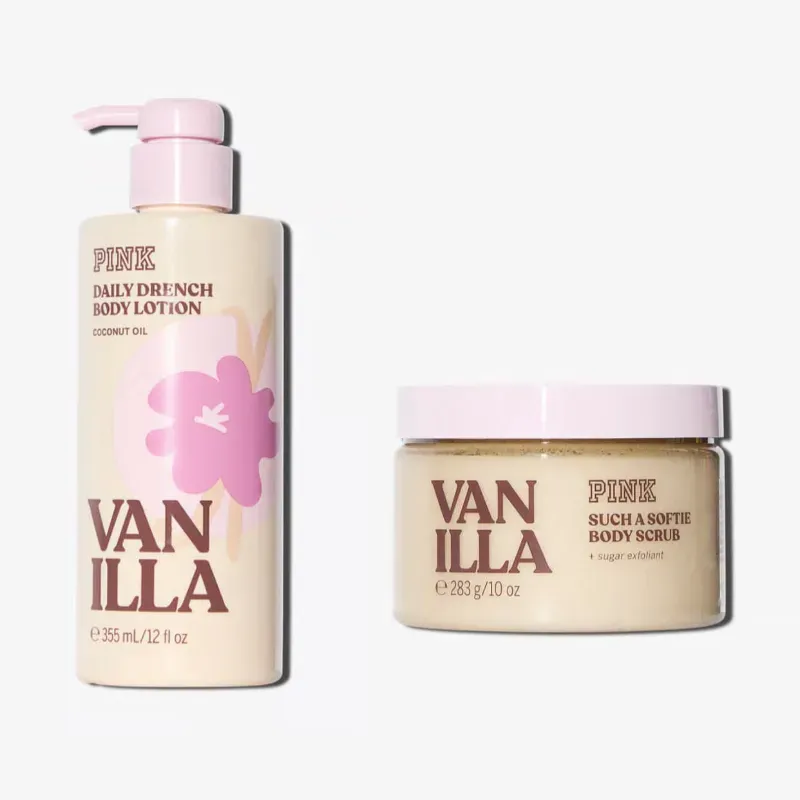 Set Victoria's Secret PINK con fragancia de vainilla