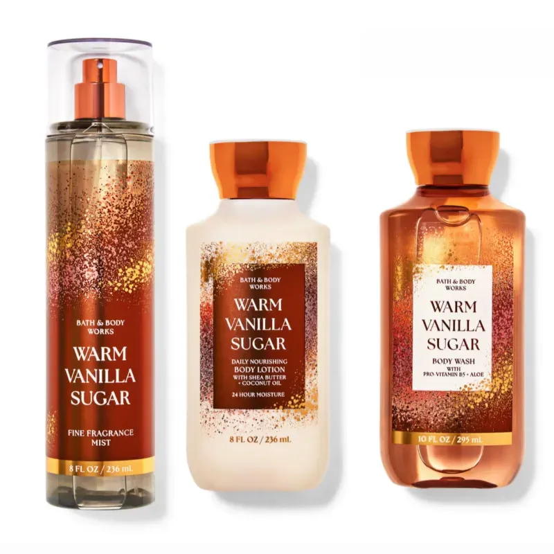 Set Warm Vanilla Sugar de Bath & Body Works