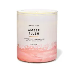 Vela White Barn Amber Blush de Bath & Body Works