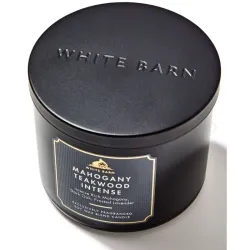 Vela White Barn Mahogany Teakwood Intense de Bath & Body Works