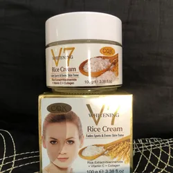 Crema Blanqueadora de Arroz 🌾 ✨