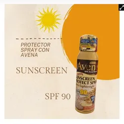 Protector solar en spray de Avena✨