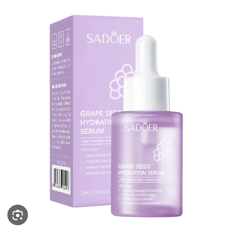 Serum hidratante de uva 🍇✨