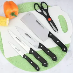 Juego de tabla y cuchillo