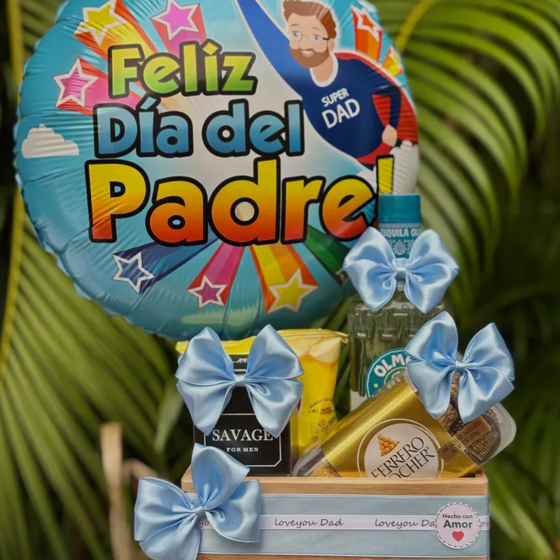 Caja de regalo con Botella de tequila🍶