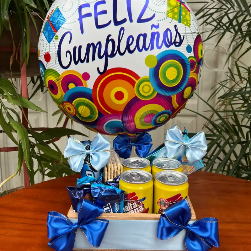 Caja (tamaño mediano) con confituras variadas🍫🍬