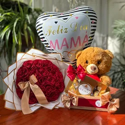 El detalle perfecto🧸❤️💐