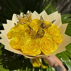 Ramo de 12 rosas eternas💛