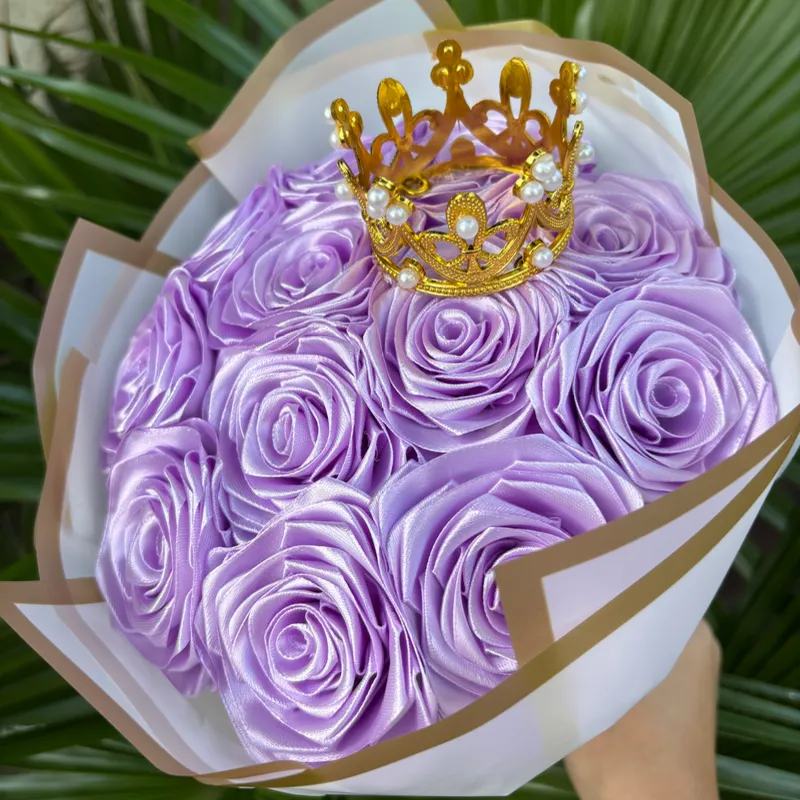 Ramo de 12 rosas eternas💜