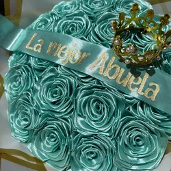 Ramo de 20 rosas eternas🩵