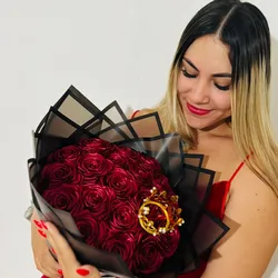 Ramo de rosas eternas❤️