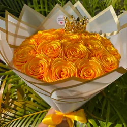 Ramo de rosas eternas 💛💐