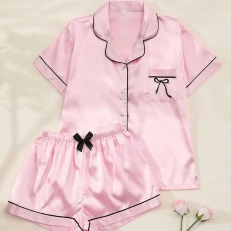 Pijama de satén 