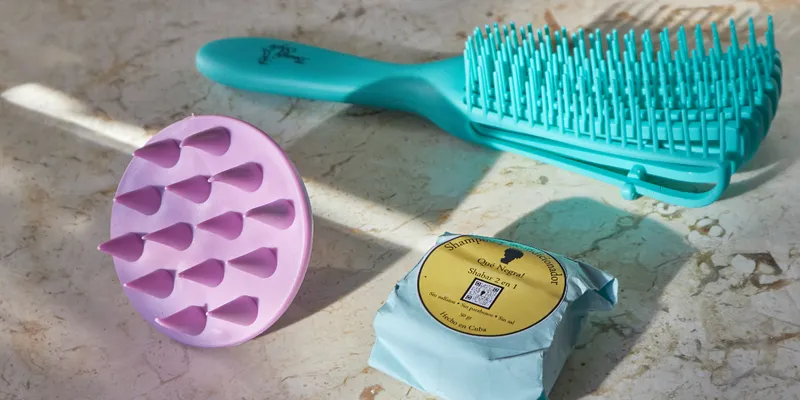 Shabar+Masajeador+CepilloDesenredante