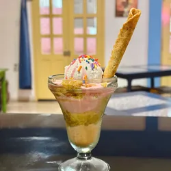 Flan Helado