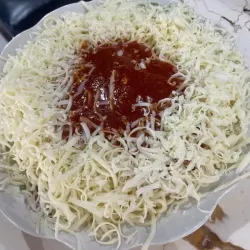 Espaguetis con Queso Gouda