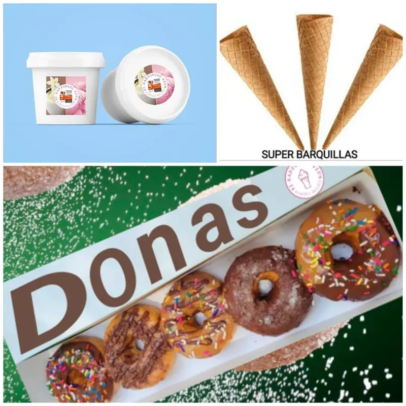 COMBO HELADOS-DONAS-SUPER BARQUILLAS