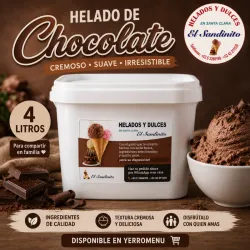 HELADO DE CHOCOLATE (4 L)