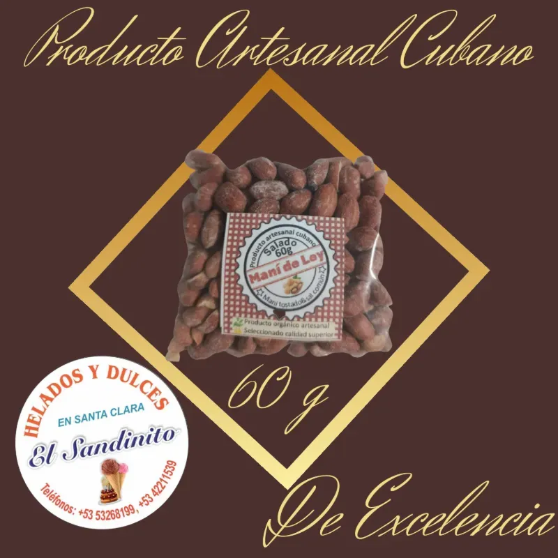 MANÍ TOSTADO CON SAL