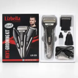 MÁQUINA DE AFEITAR MULTIFUNCIÓN Lizbella 3 en 1 LB-320