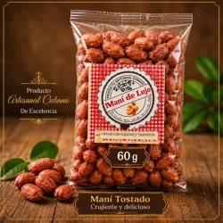 MANÍ TOSTADO CON SAL (5*60 g)