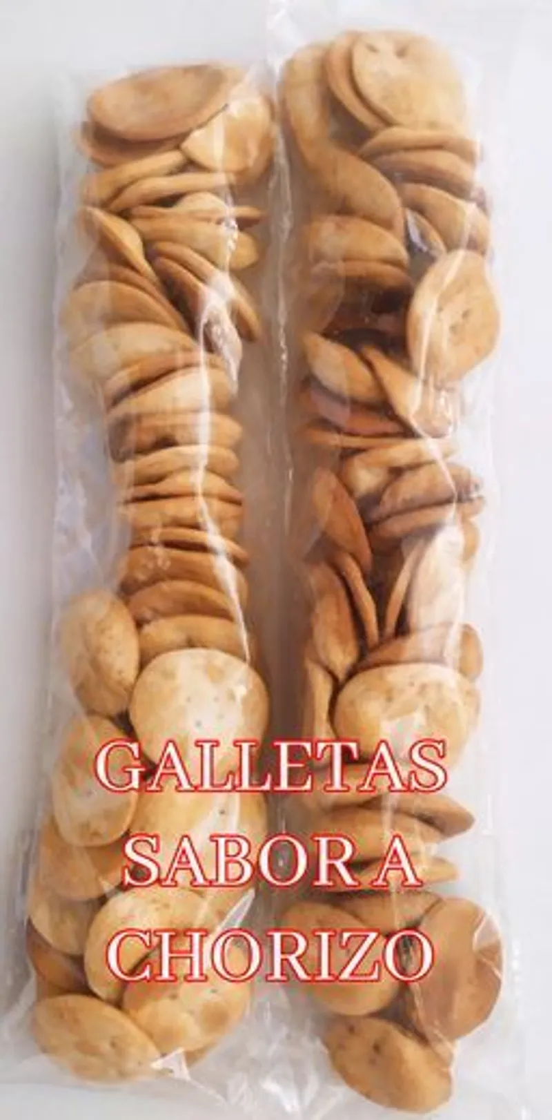 GALLETAS SABOR A CHORIZO (6 packs)