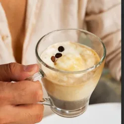 Affogato al café 