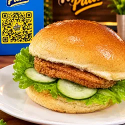 Hamburguesa con Jamón 