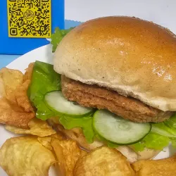 Hamburguesa con Jamón 