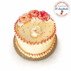 CAKE DE CAPUCHINO CON CUBIERTA DE MERENGUE