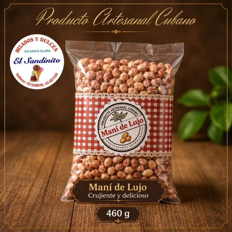 MANÍ TOSTADO NATURAL (2*460 g)