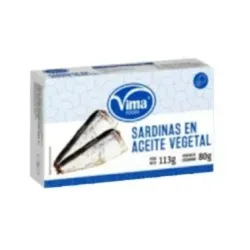 SARDINAS EN ACEITE VEGETAL