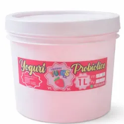 YOGURT PROBIOTICO DE FRESA 1 L