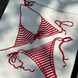 Bikini tejido