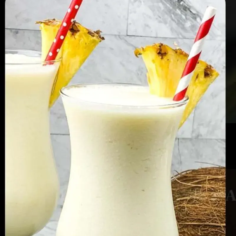 Piña colada con alcohol 