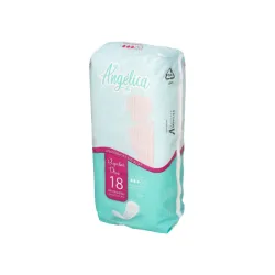 Almohadillas Sanitarias Anatómicas Sin Alas / Angélica (18U)