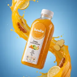 Zumo de cúrcuma y jengibre 