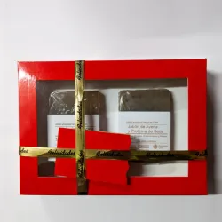 Caja de regalo con 2 unidades de jabones