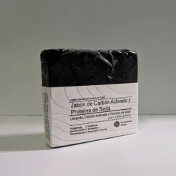 Jabón de Carbón Activado con base de glicerina (60g)