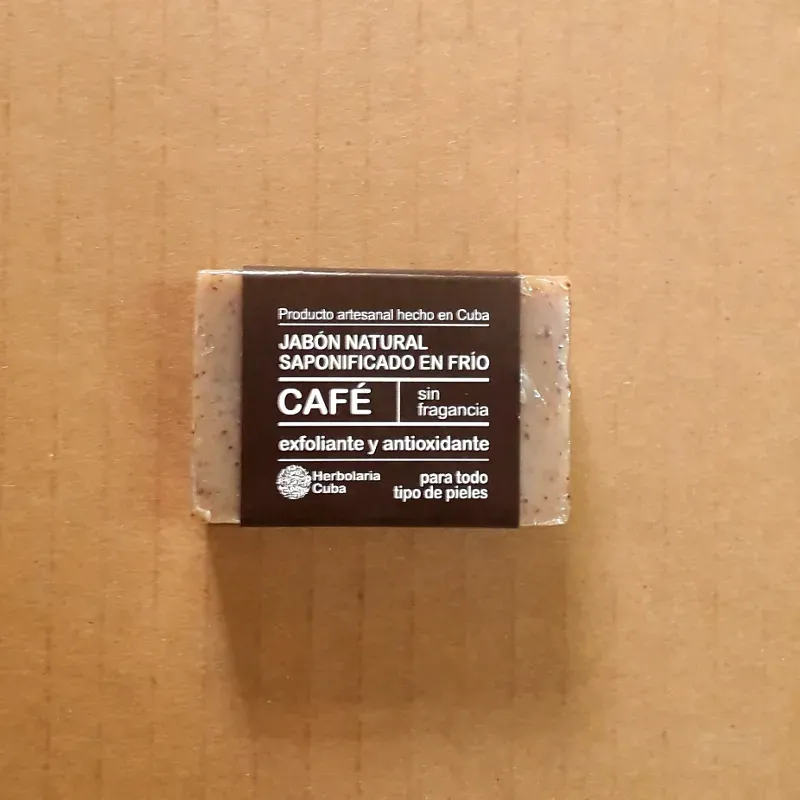 Jabón exfoliante de café de 30 gramos