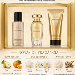 Set de perfume,colonia(shimmer) y crema corporal 
