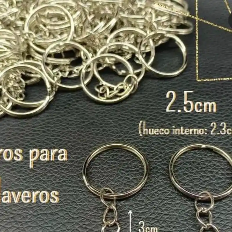 Aros para llaveros 