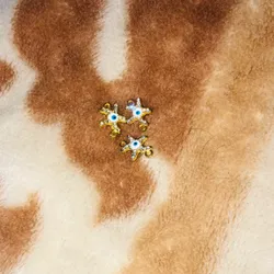 Conectores de Estrella de mar con ojo de protección azul